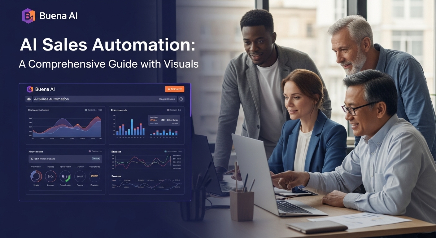 sales team reviewing analytics dashboard